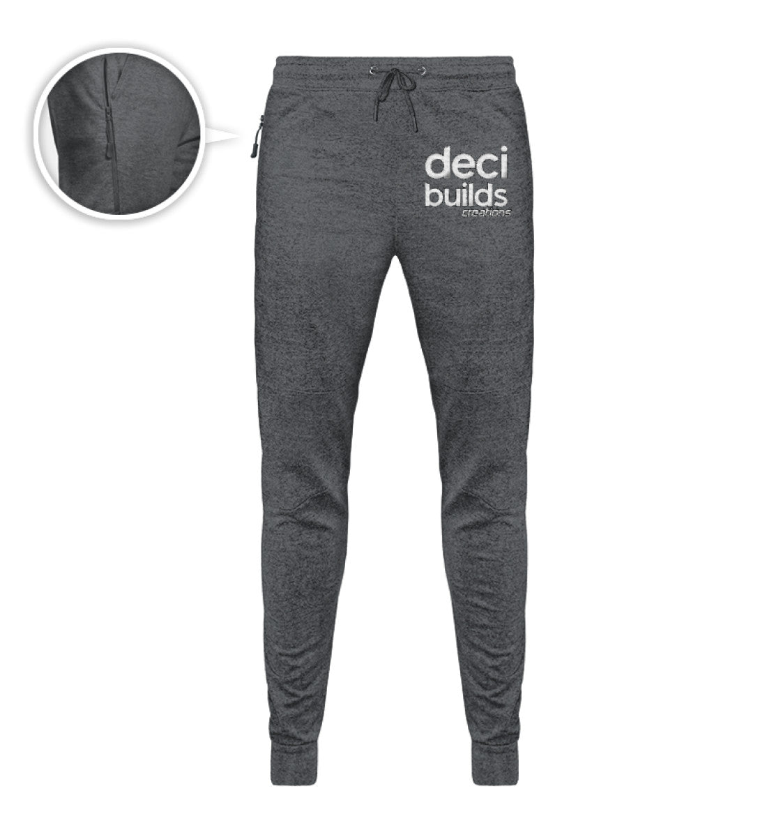 deci-builds - Jogger mit Stick